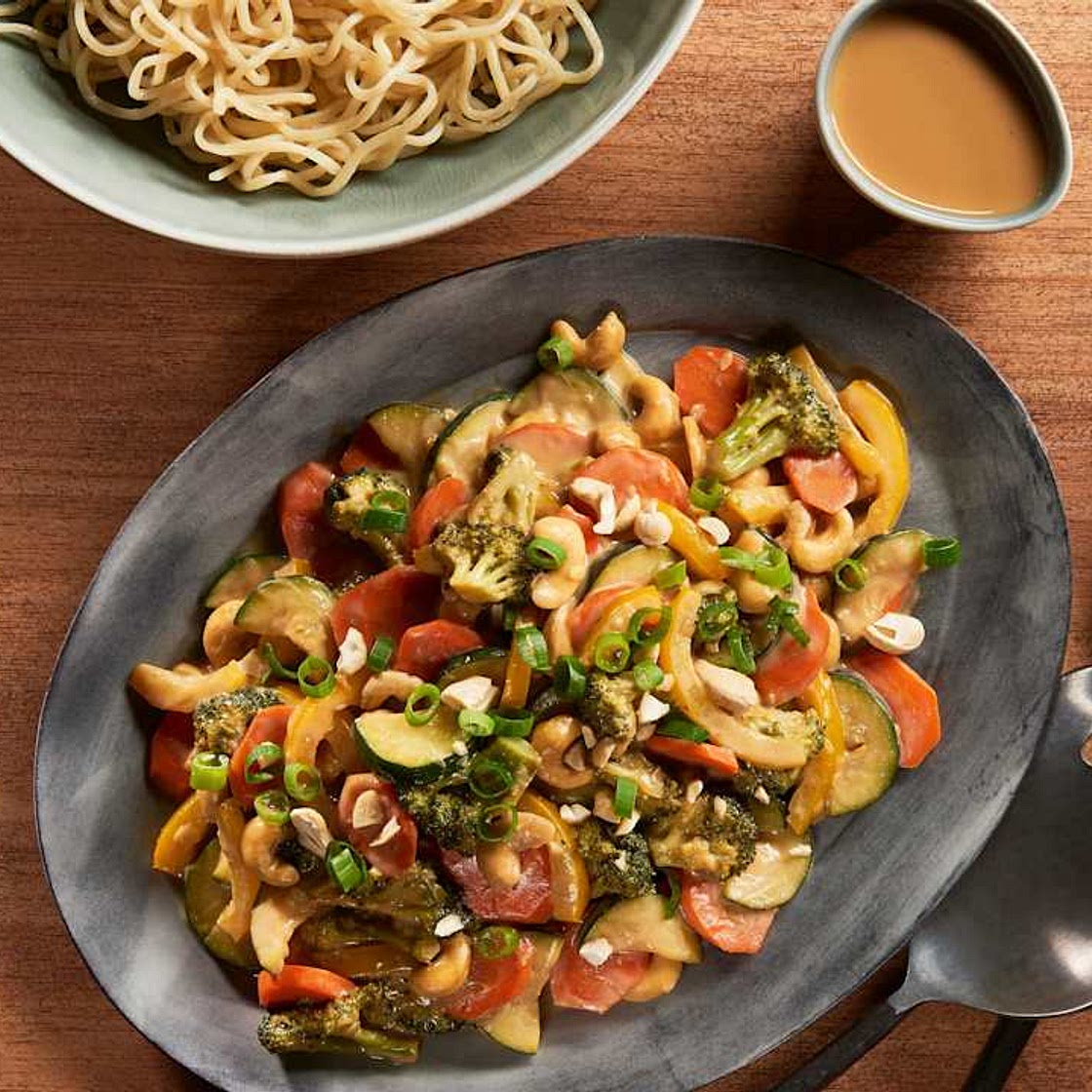 Vegan Cashew Sauté