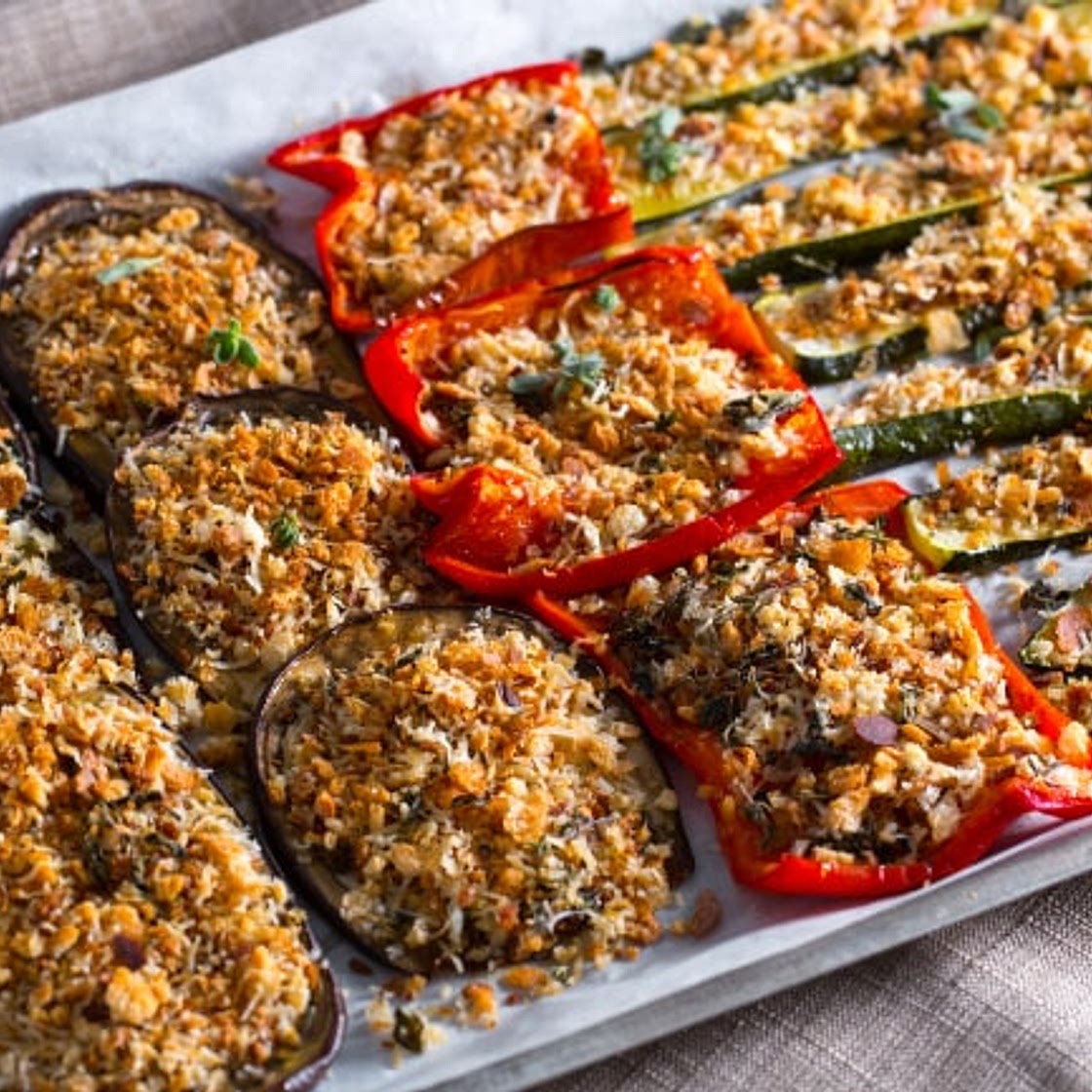 Verdure gratinate al forno