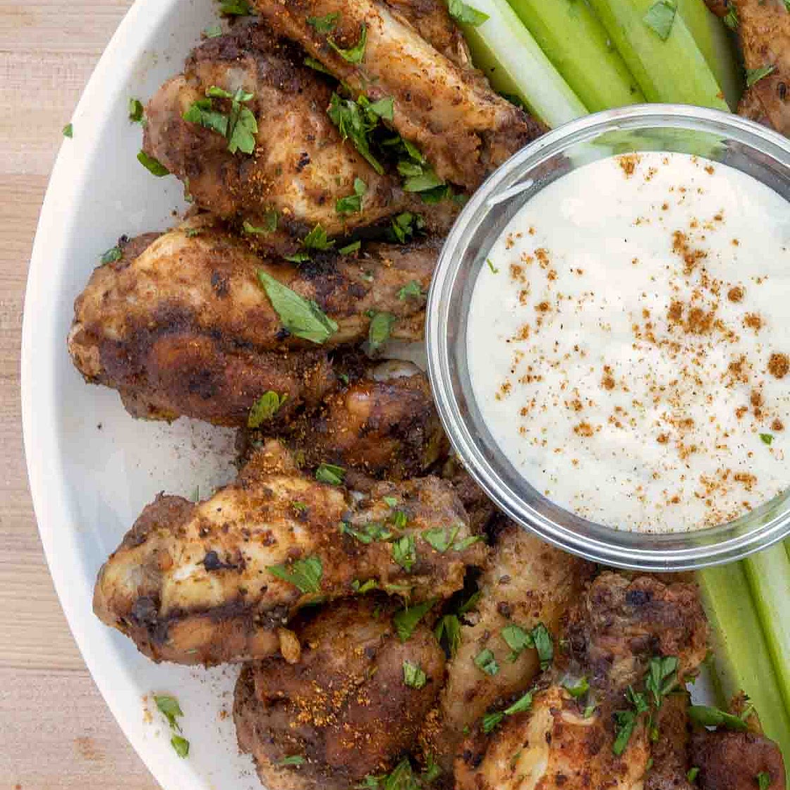 Grilled Cajun Chicken Wings