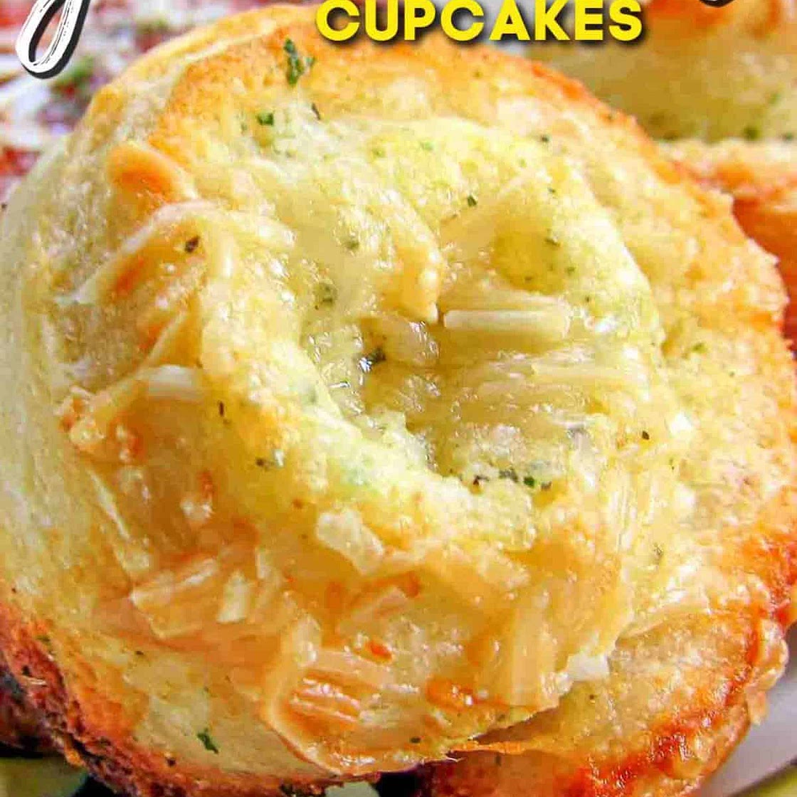 Garlic Roll Cupcakes