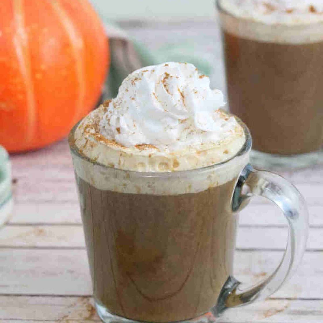 Pumpkin Spice Latte With Coconut Milk
