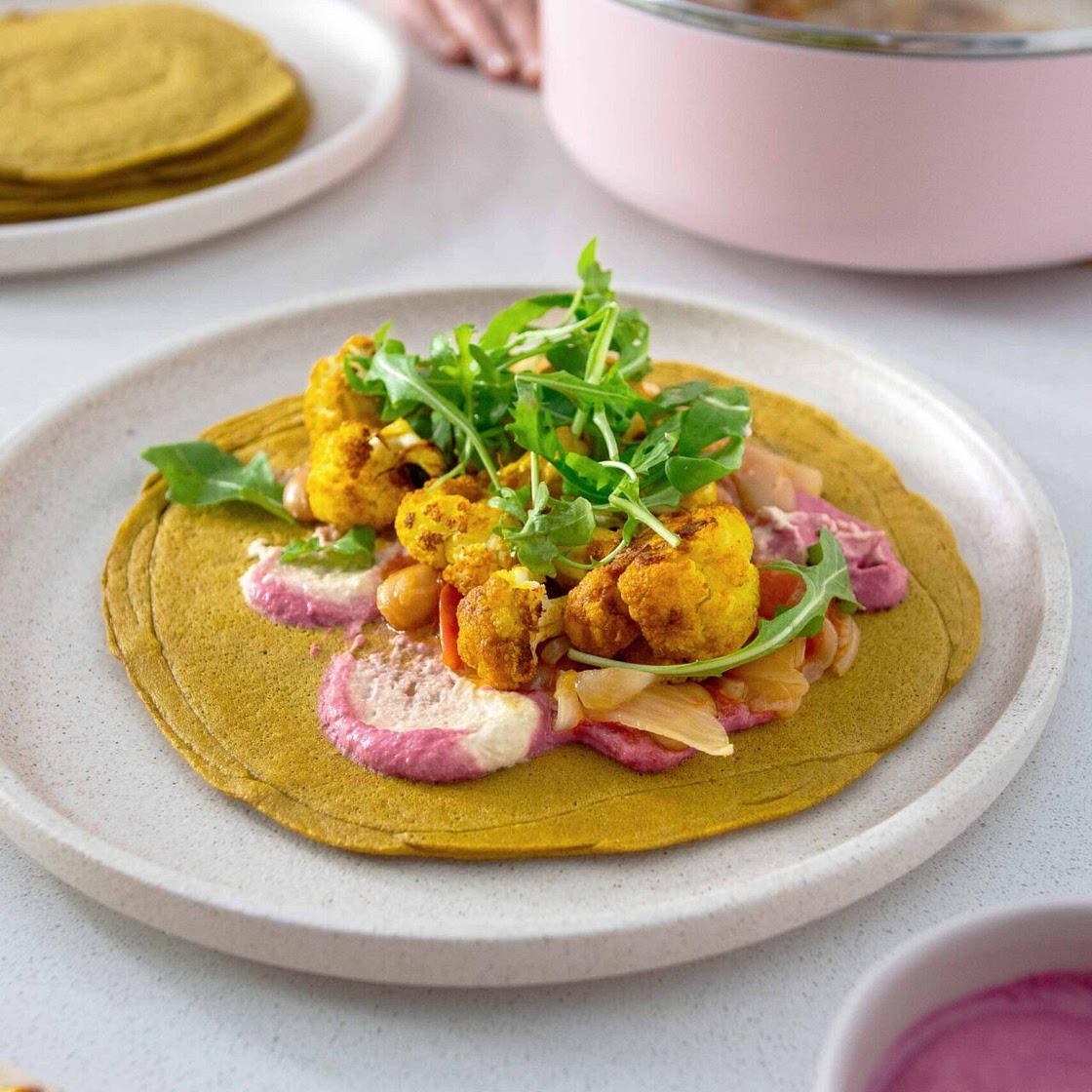 Turmeric Quinoa Wraps