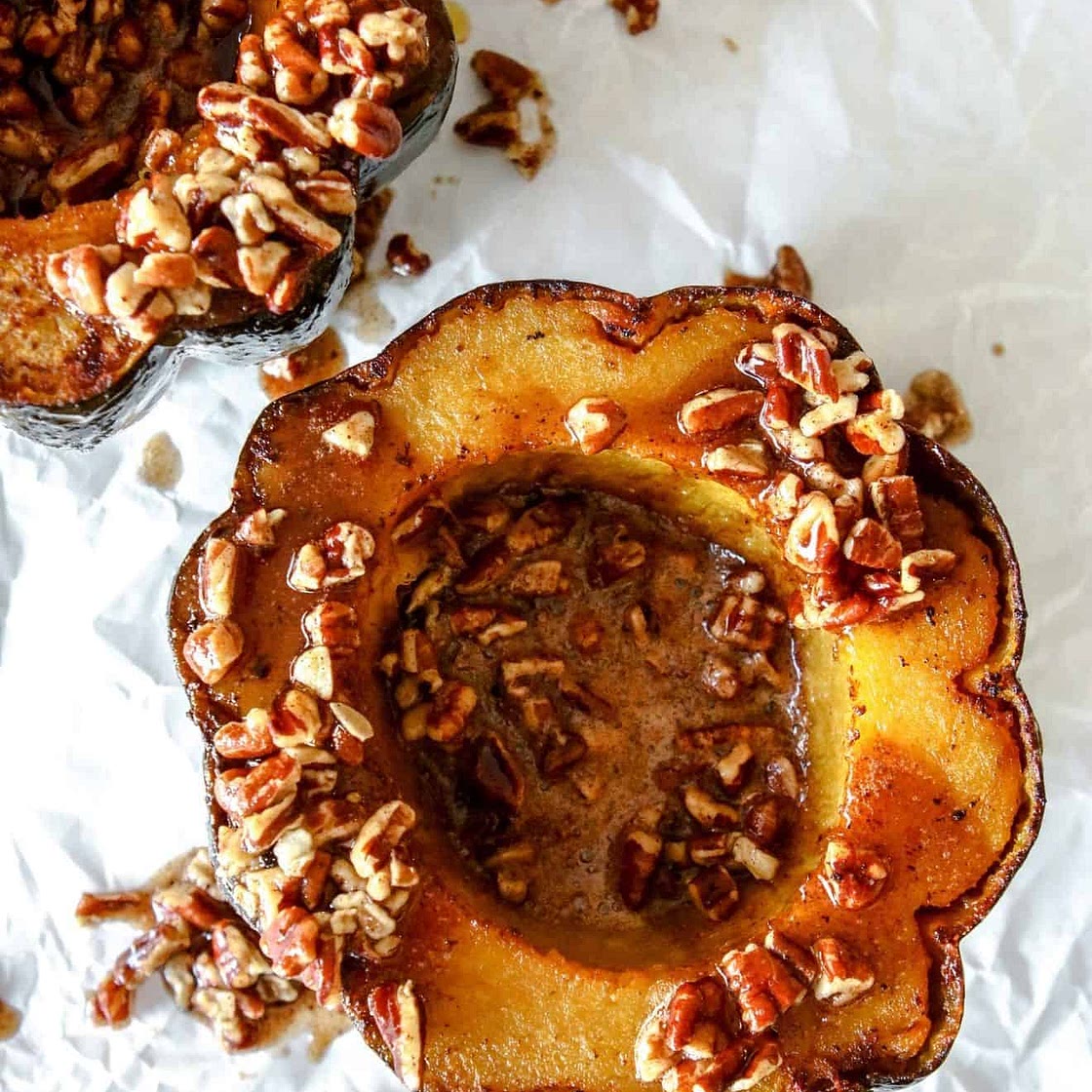 20-Min Sweet Pecan Instant Pot Acorn Squash