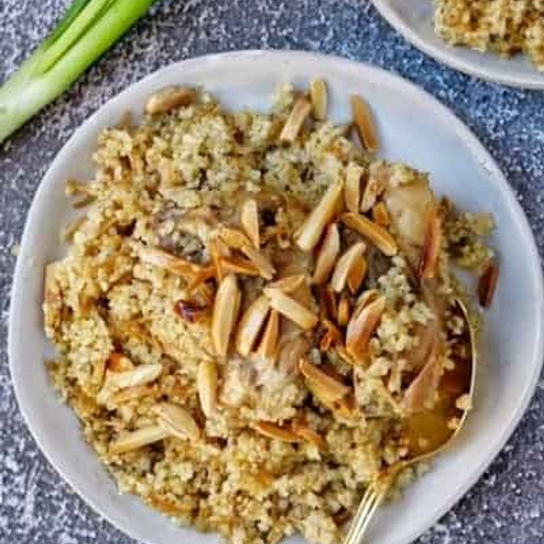 Special Bulgar Pilaf with Vermicelli and Chicken