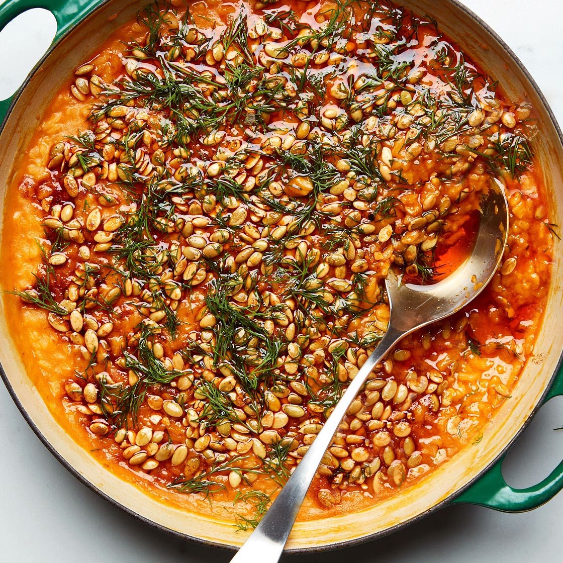 Squash Risotto With Pepitas