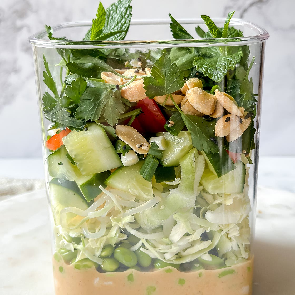 Dr. B's Spring Roll Salad With Chicken