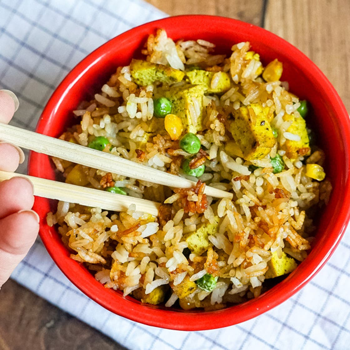 Air Fryer Fried Rice