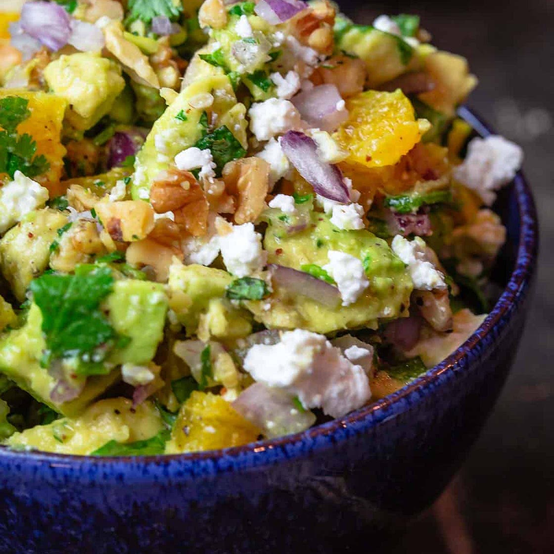 Citrus Avocado Salsa (Chunky Avocado Dip)