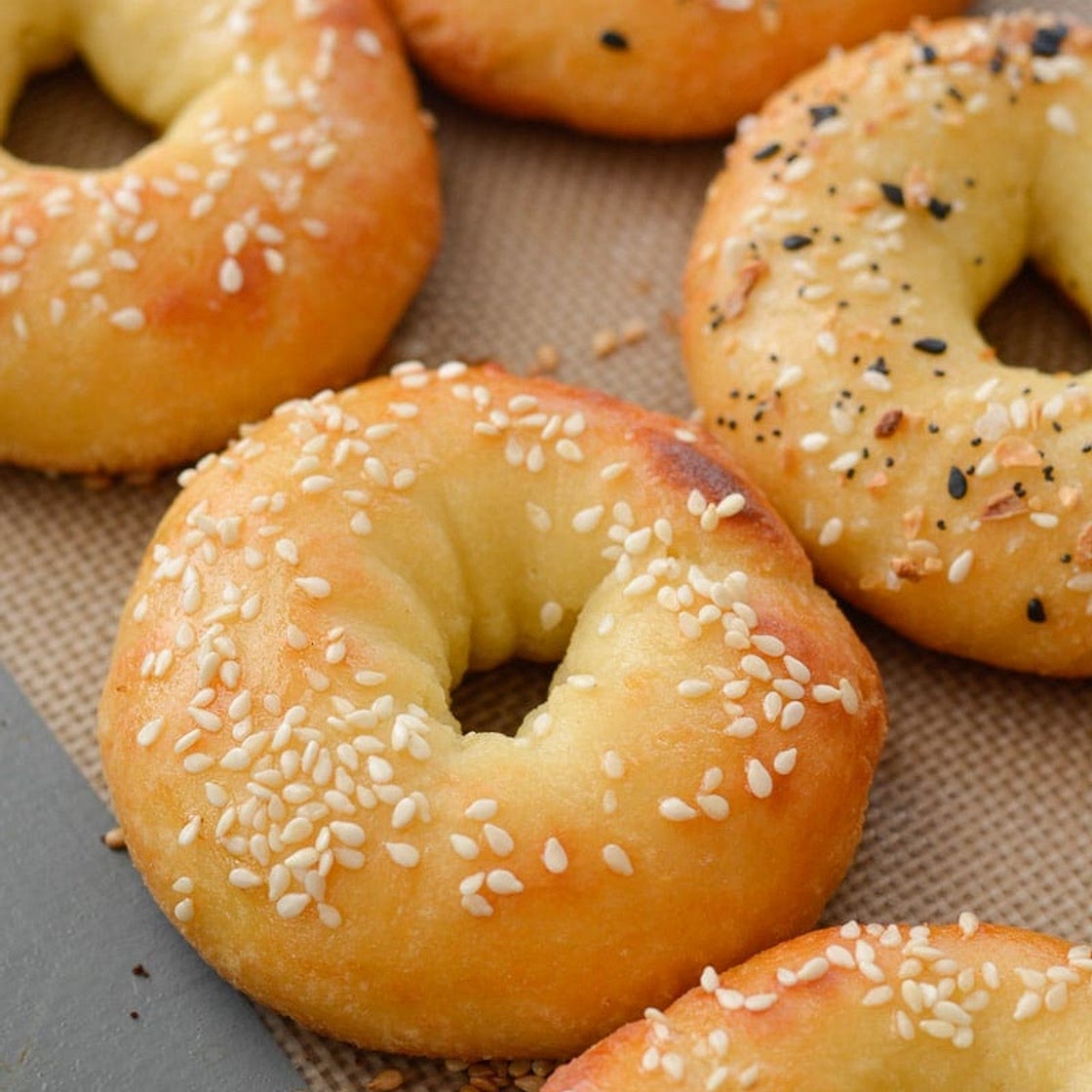 Easy Keto Bagels