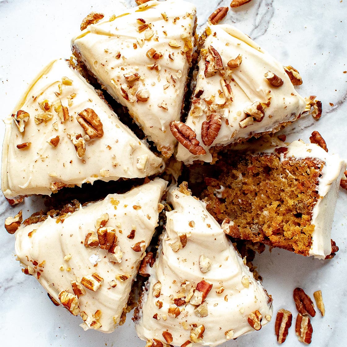 Mini Carrot Cake Recipe with Cream Cheese Frosting