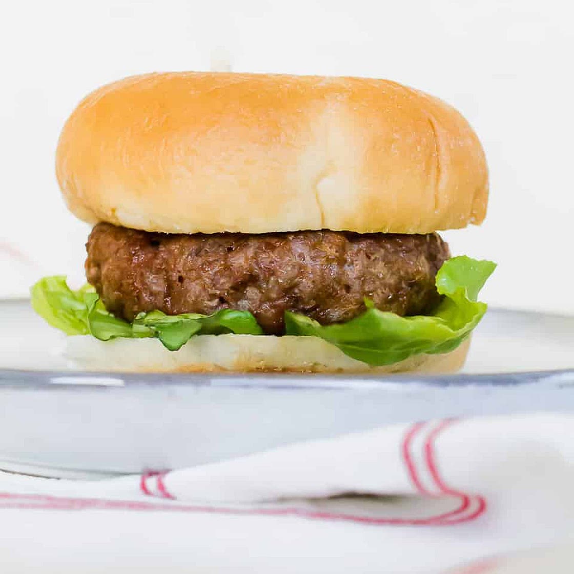 Air Fryer Hamburgers