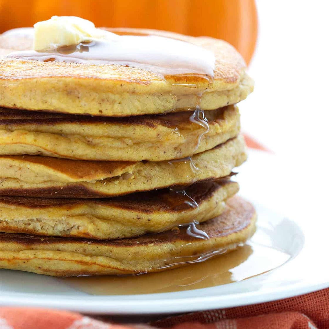 Keto Pumpkin Pancakes Recipe