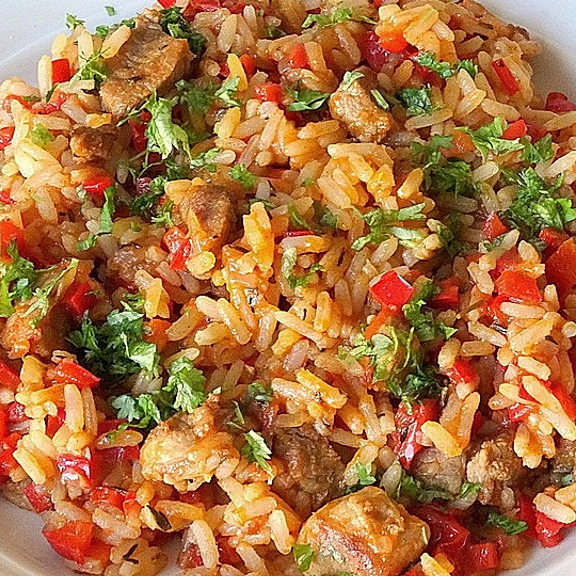 Serbisches Reisfleisch