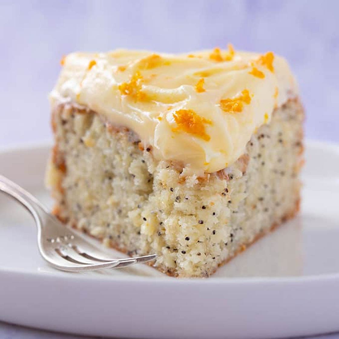 Orange and Poppy Seed Cake