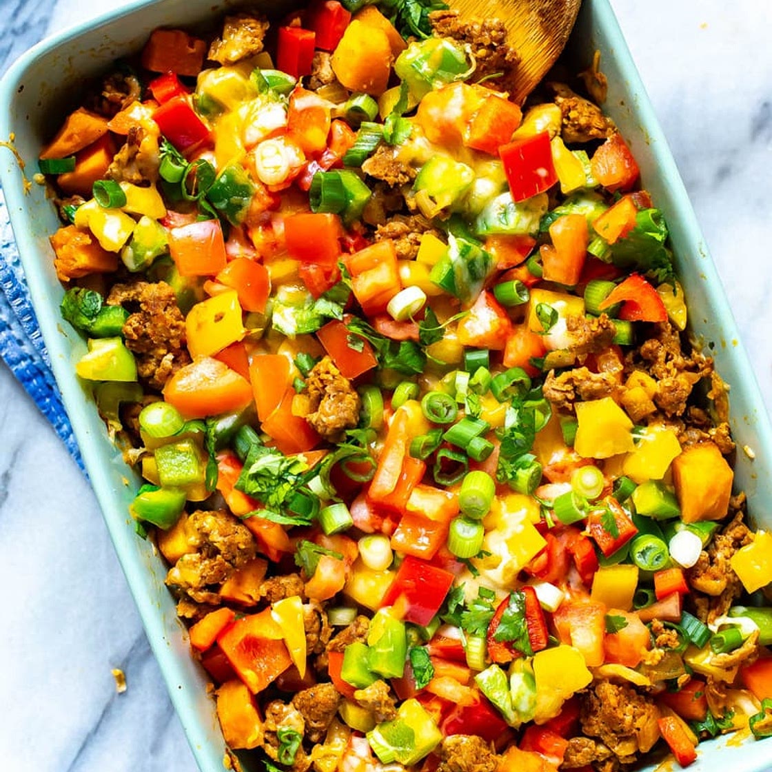 Healthy Taco Casserole