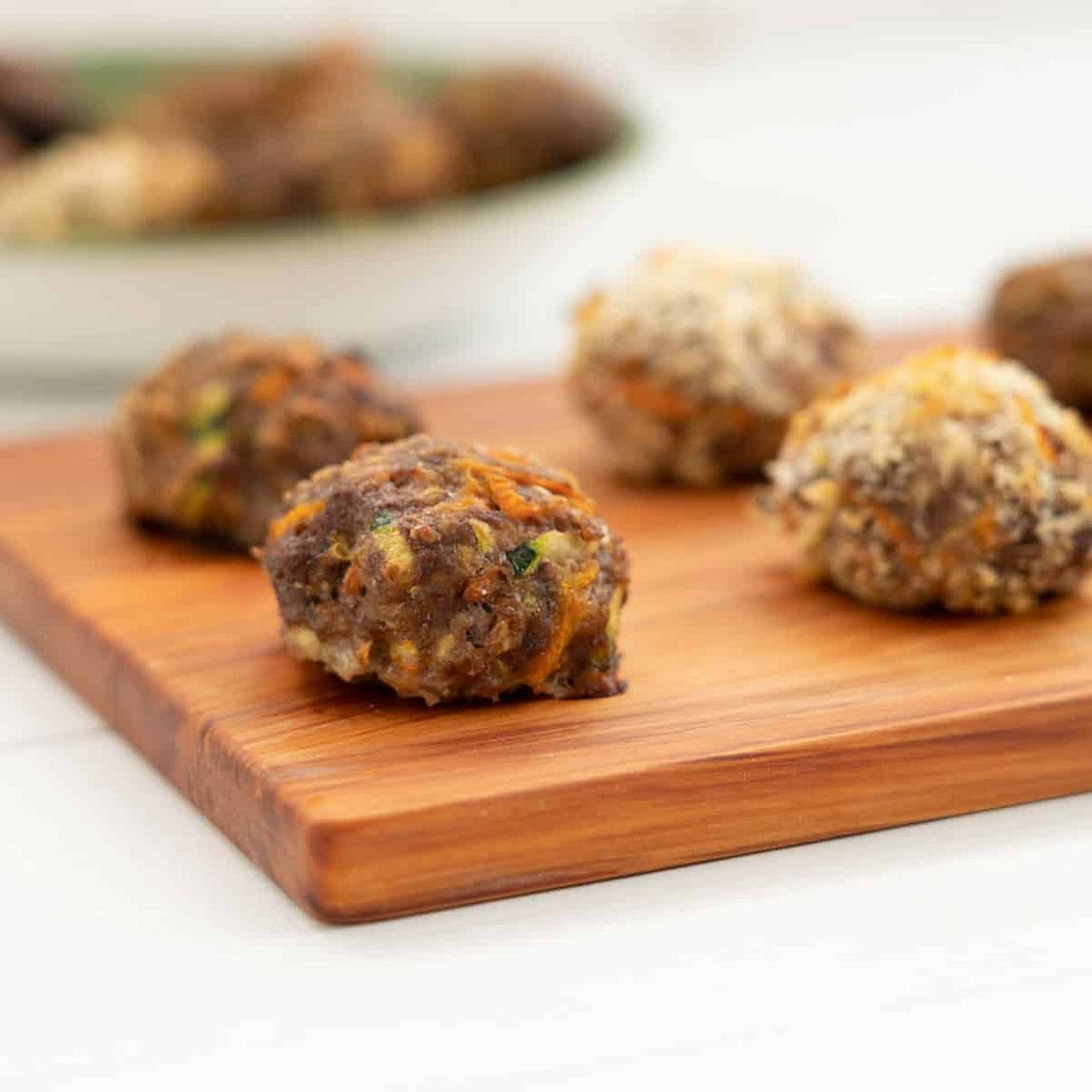 Baked Beef and Vegetable Rissoles