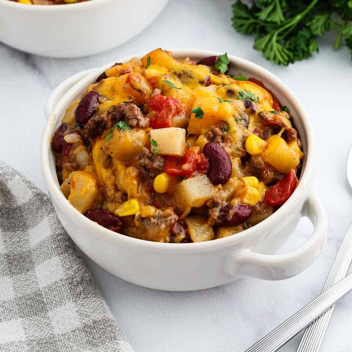 Crockpot Cowboy Casserole