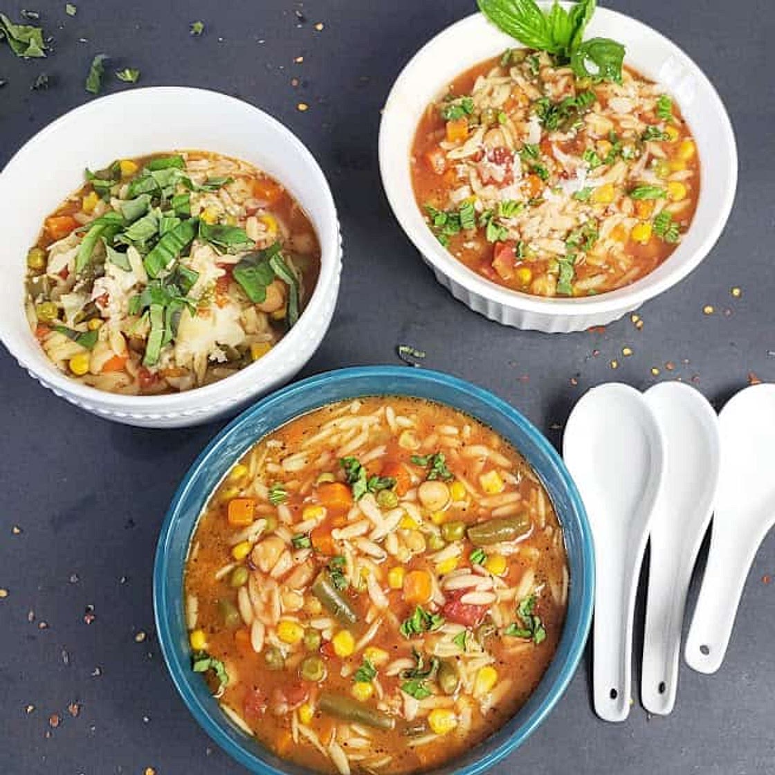 Vegetable Orzo Soup