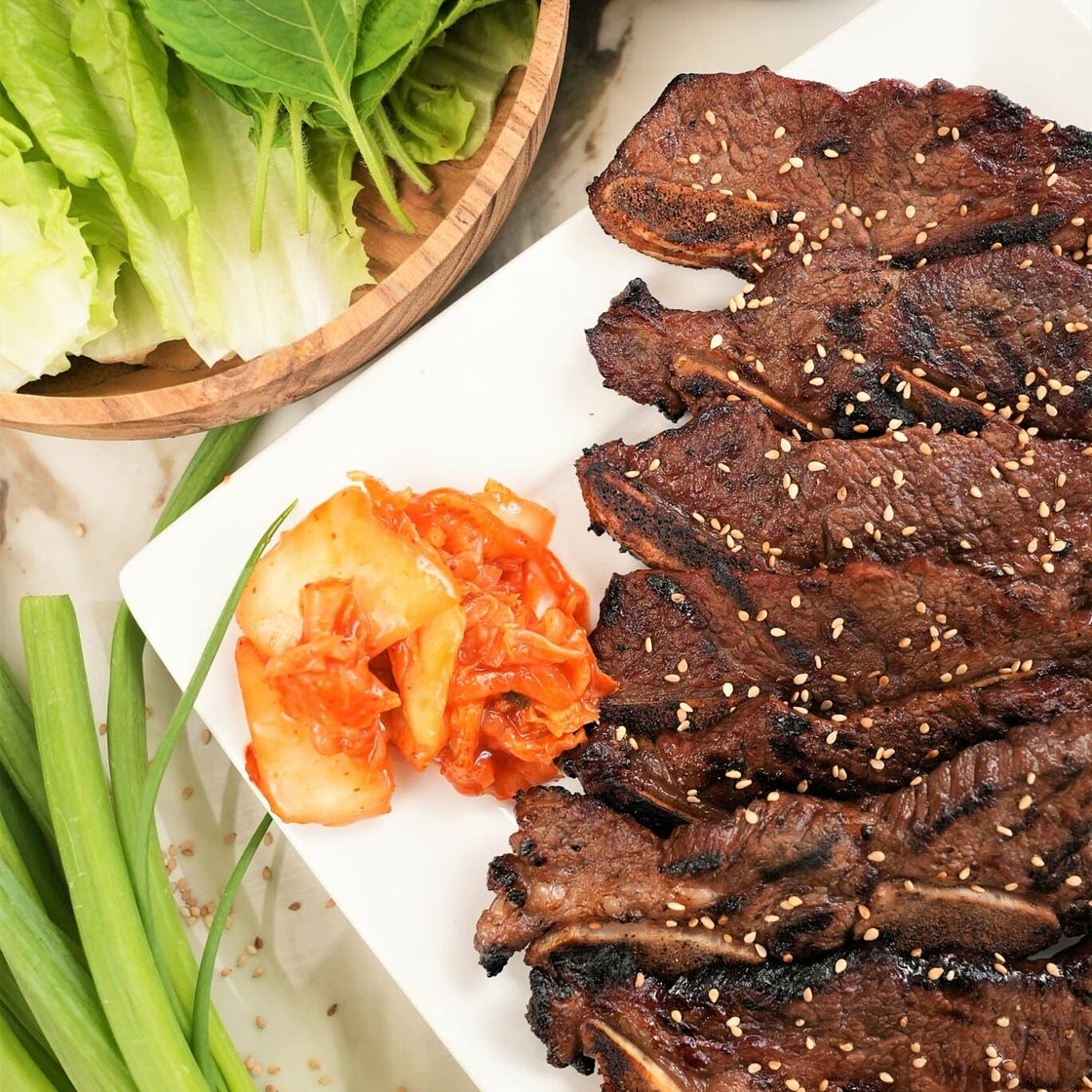 Korean Marinated Short Ribs (Galbi)
