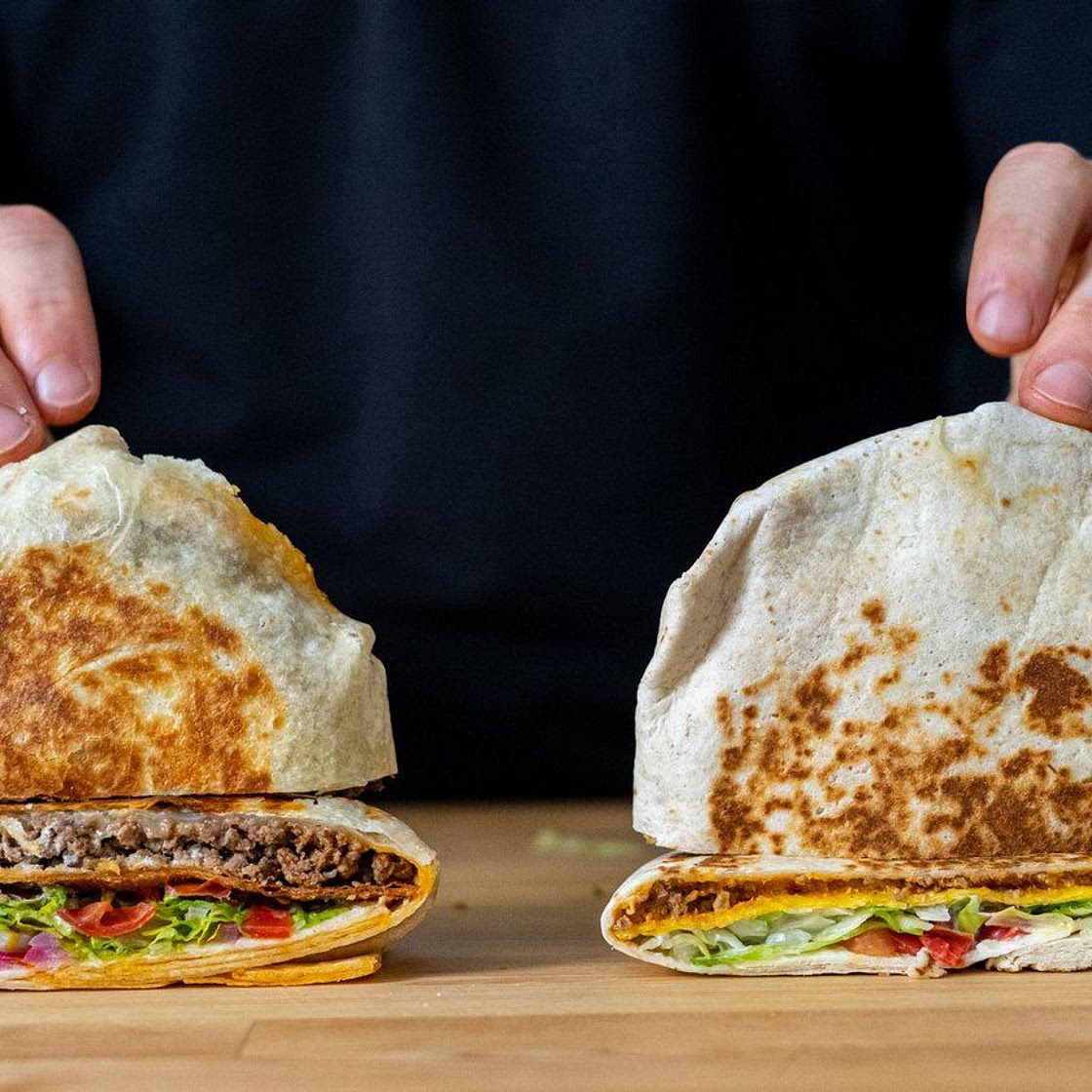 Taco Bell's Crunchwrap Supreme at Home