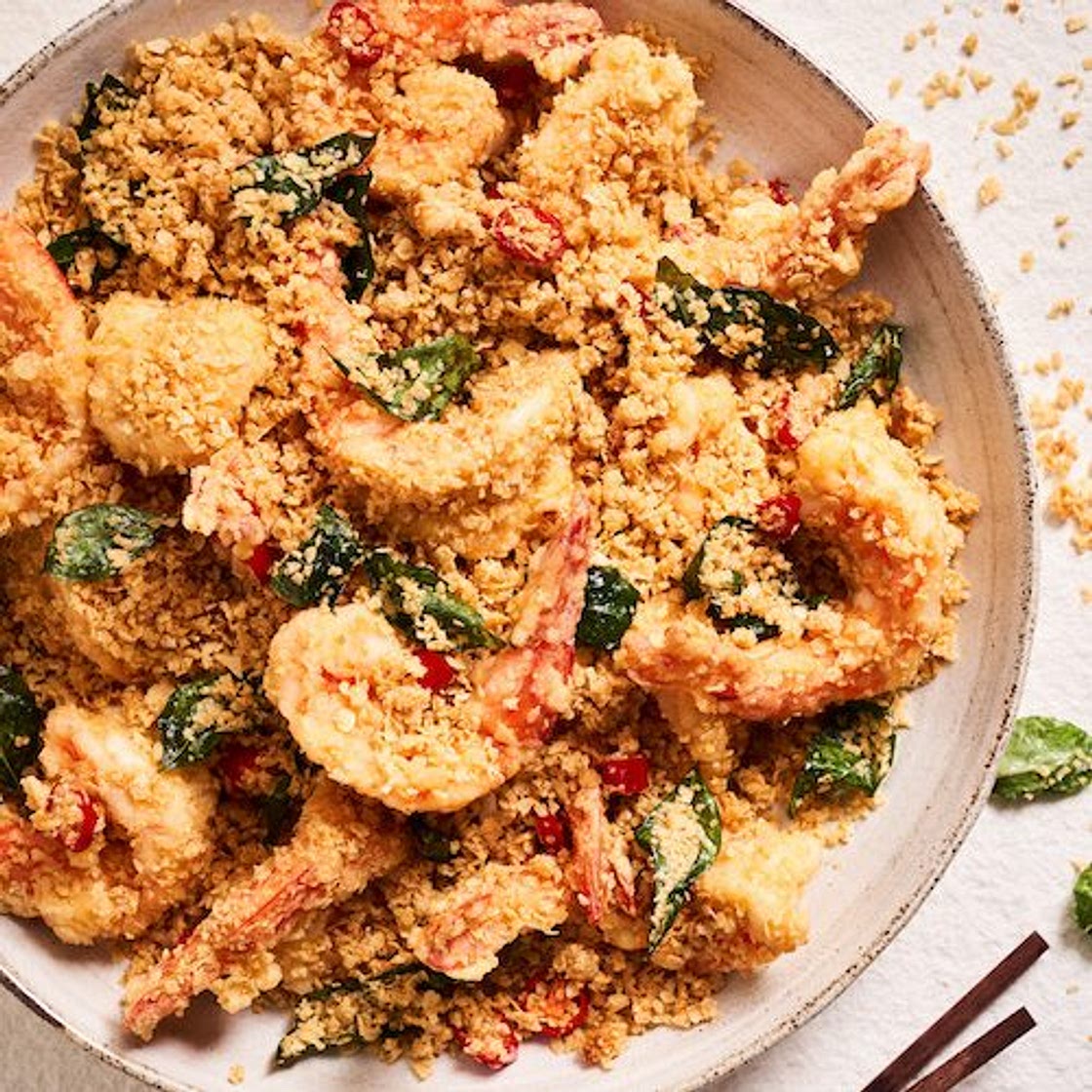 Singapore Cereal Prawns recipe | Marion's Kitchen