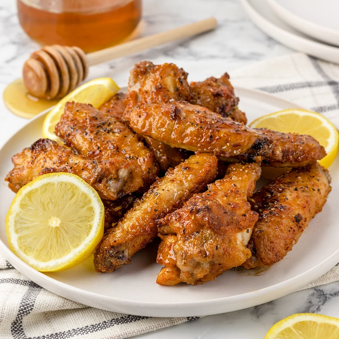 Honey Lemon Pepper Wings