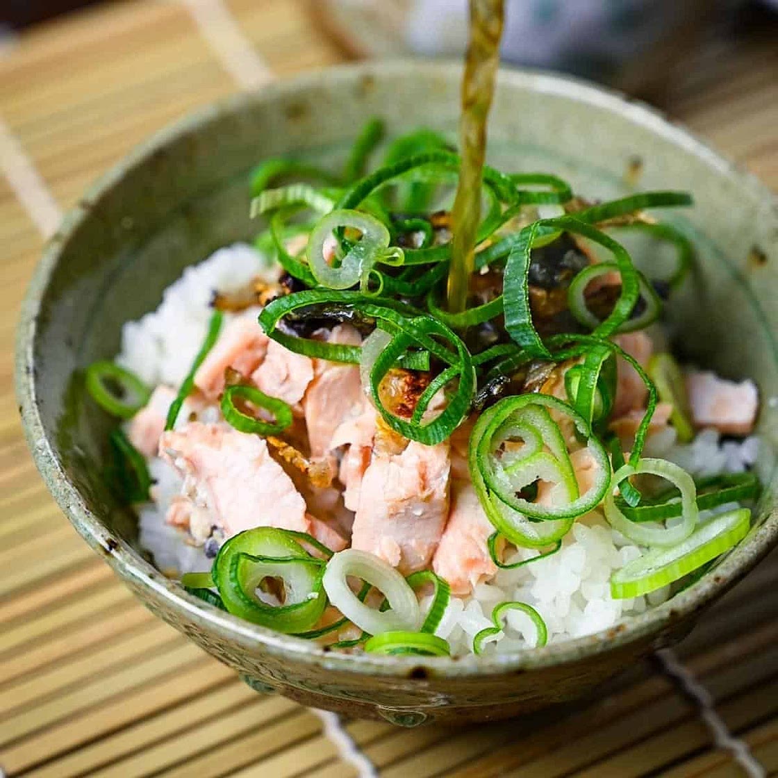 Salmon Ochazuke (Japanese Tea on Rice)