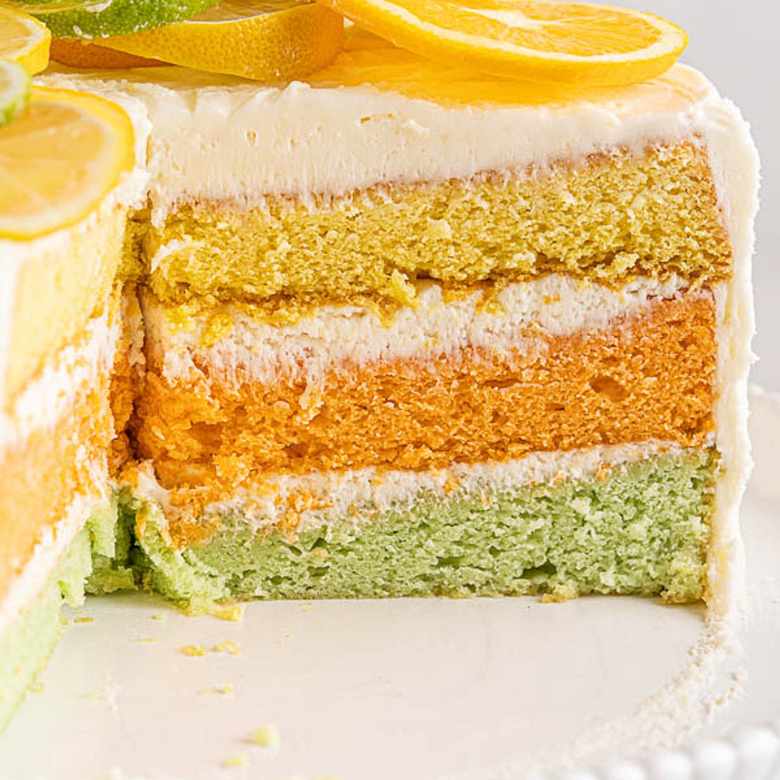 OMBRE CITRUS LAYER CAKE