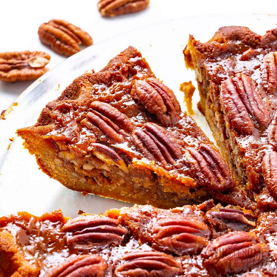 Keto Pecan Pie (Best Sugar Free Recipe)