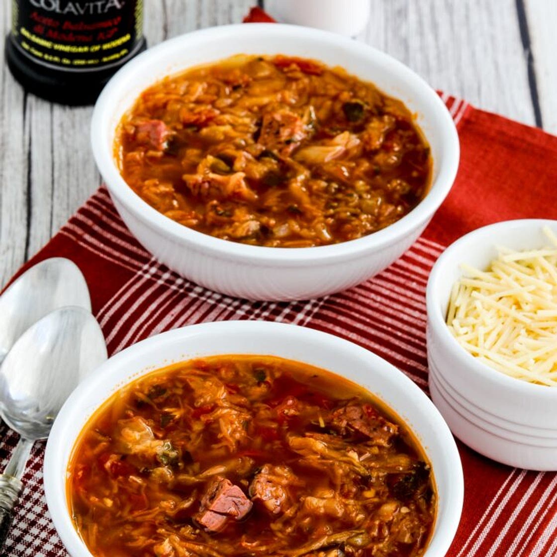 Leftover Corned Beef Soup