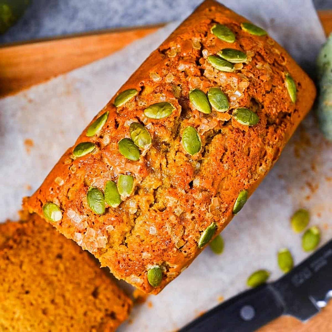 Spiced Kabocha Loaf Cake (Pumpkin Bread)