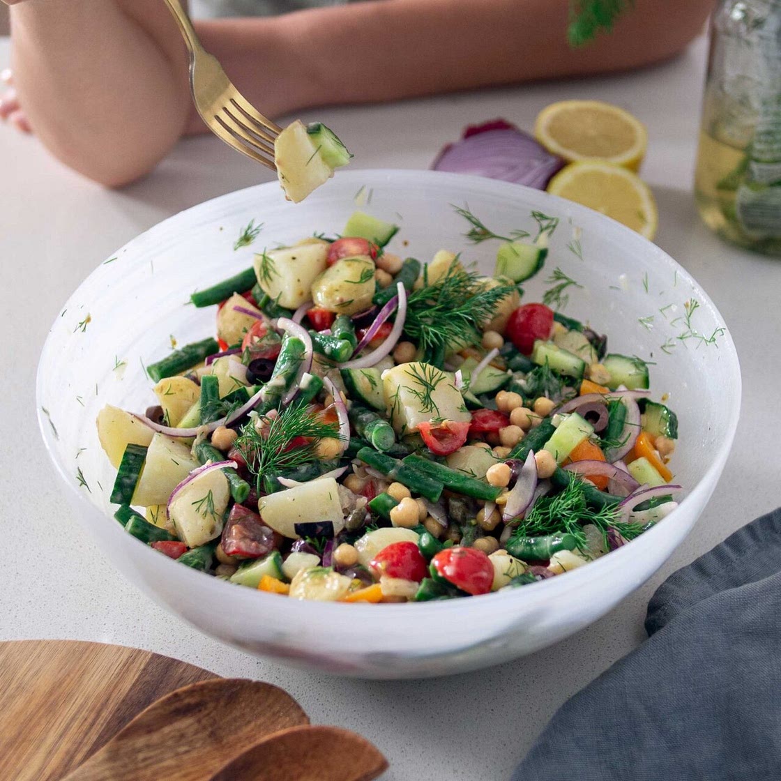 Greek-Inspired Potato Salad