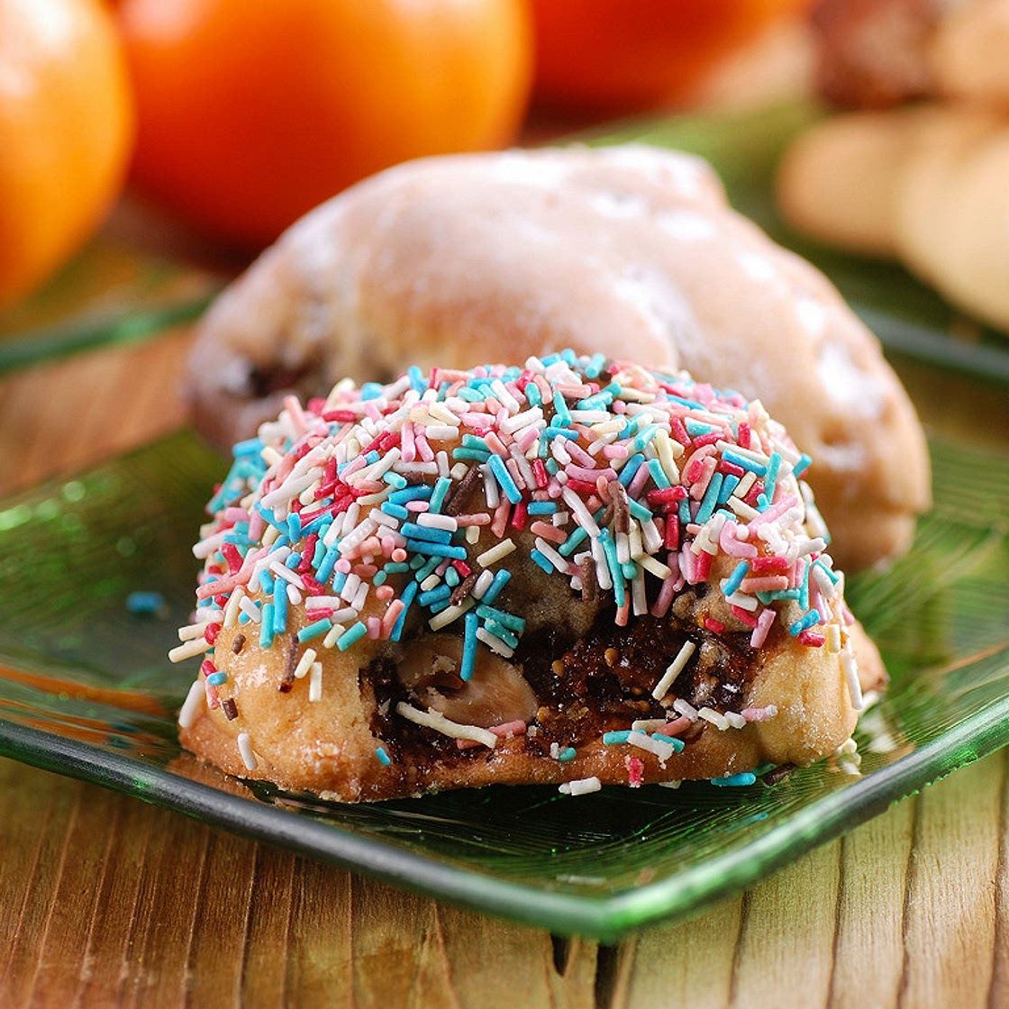 Buccellatini (biscuits siciliens fourrés aux figues)