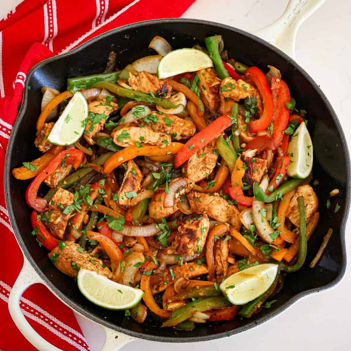 Easy Chicken Fajitas