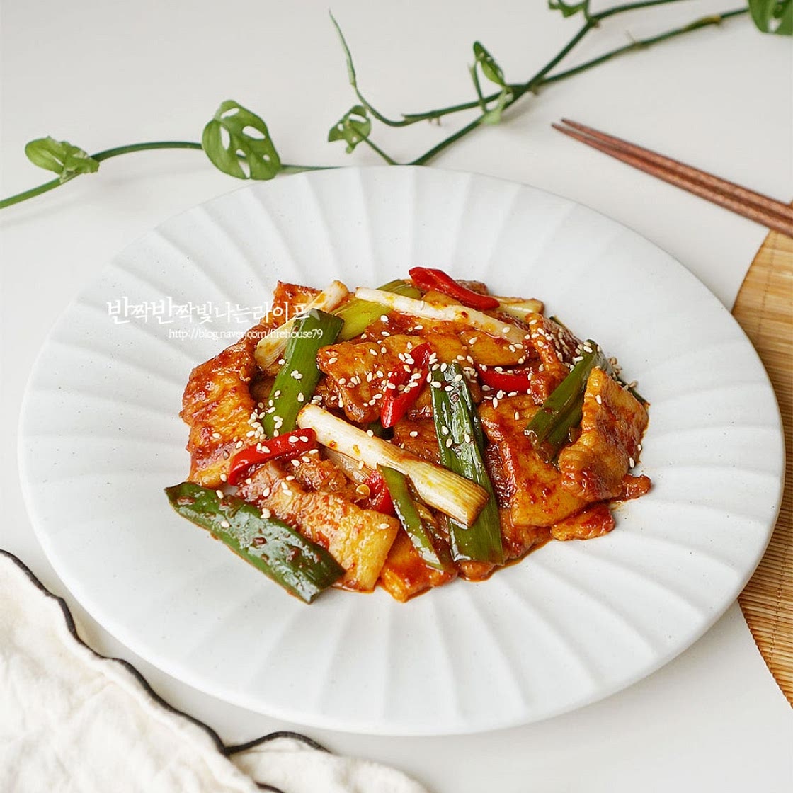 고추가루 제육볶음 레시피 백종원 제육볶음 삼겹살 양념장