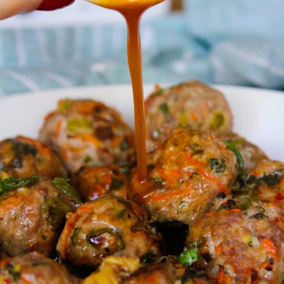 Paleo Thai Meatballs