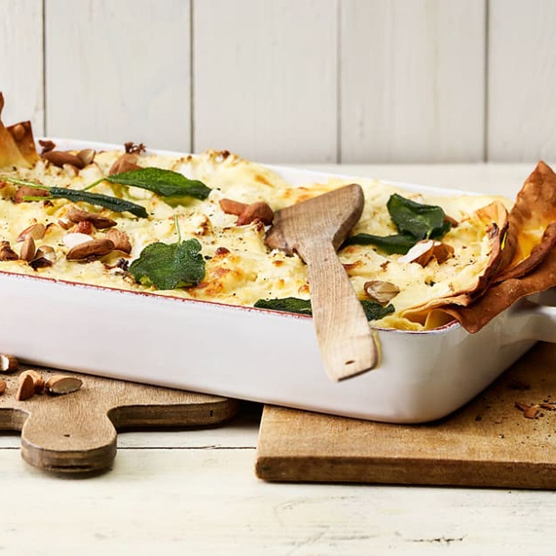 Raclette-Blumenkohllasagne