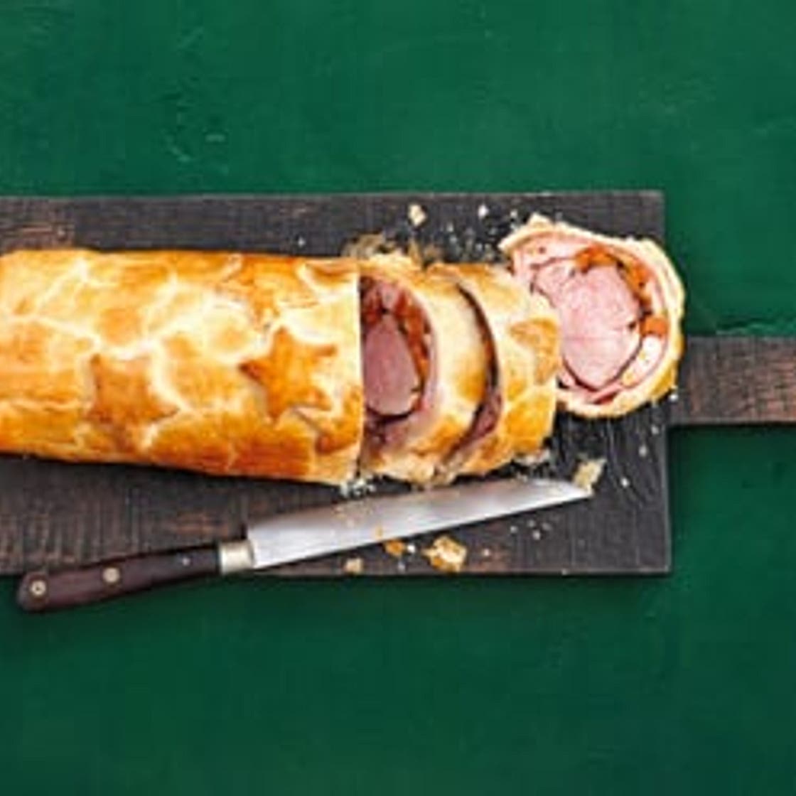 Schweinsfilet im Teig