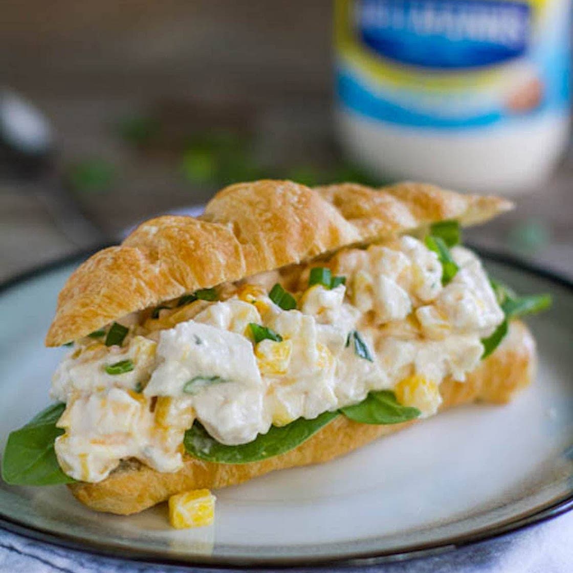 Mango Chicken Salad Sandwich