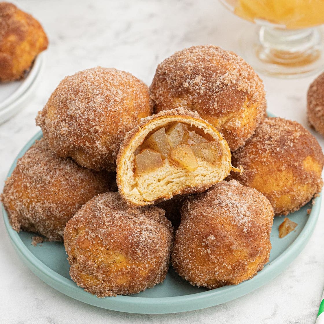 Air Fryer Apple Pie Bombs
