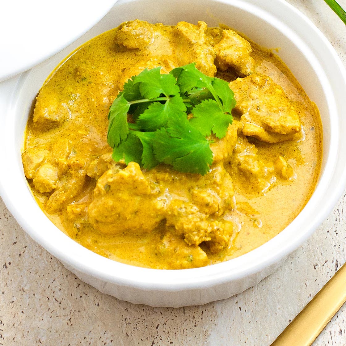 The Best Keto Chicken Curry (3g Carbs)