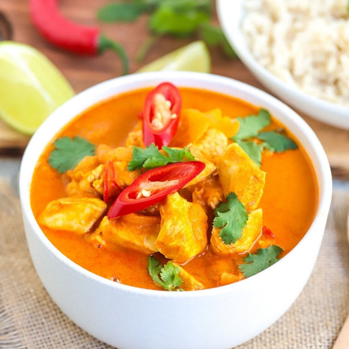 Thai Mango Chicken Curry
