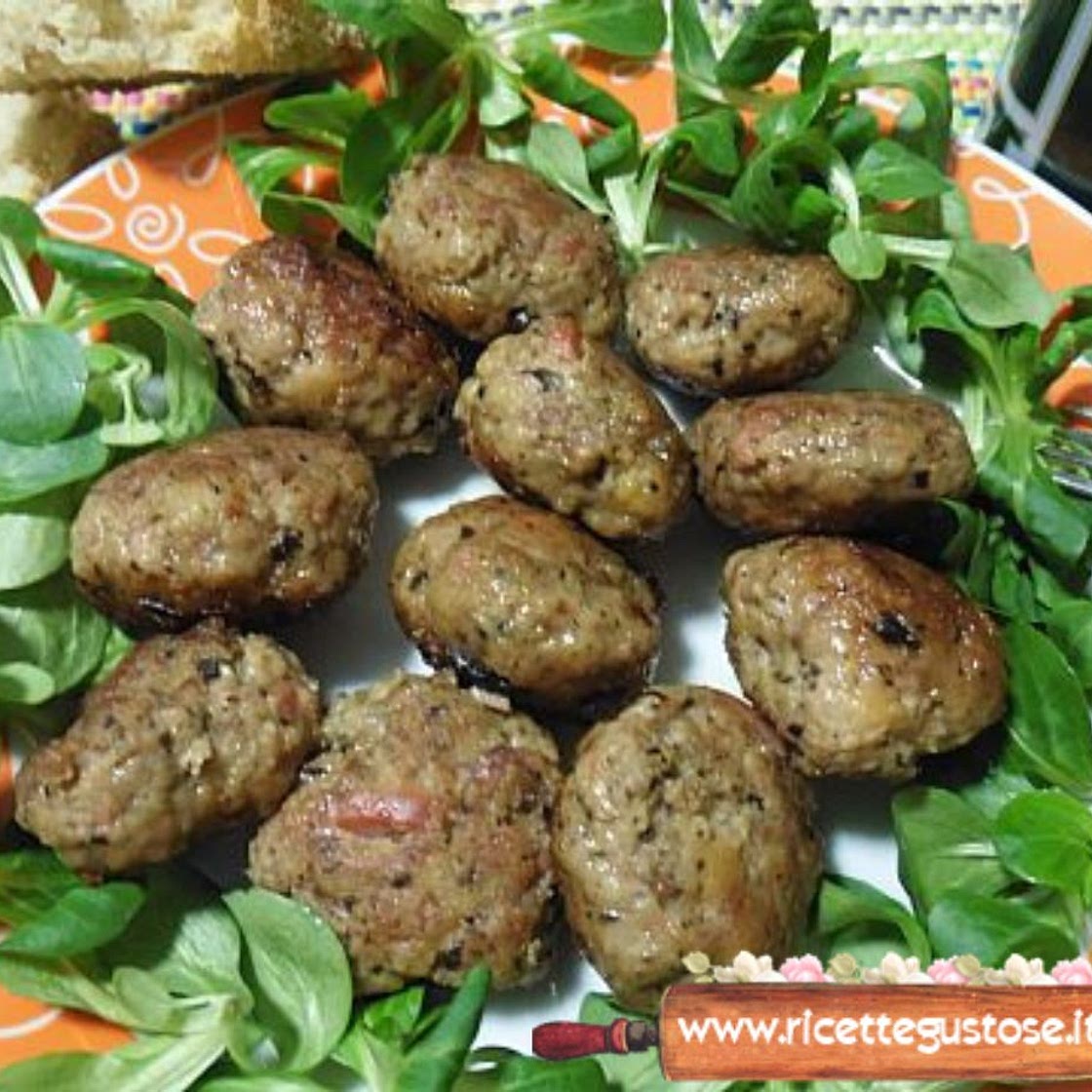 Polpette mortadella e olive