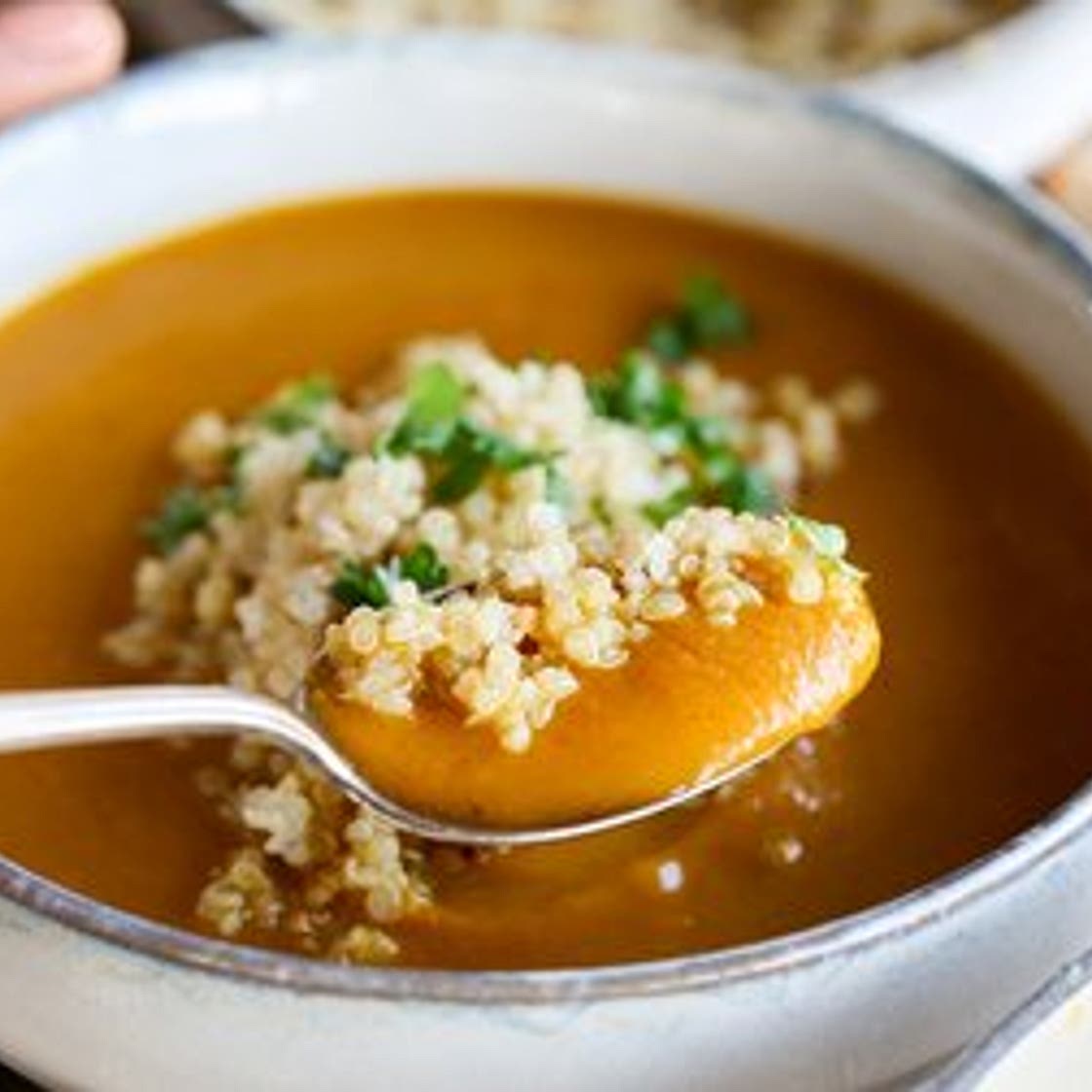 Curried Carrot & Potato Soup