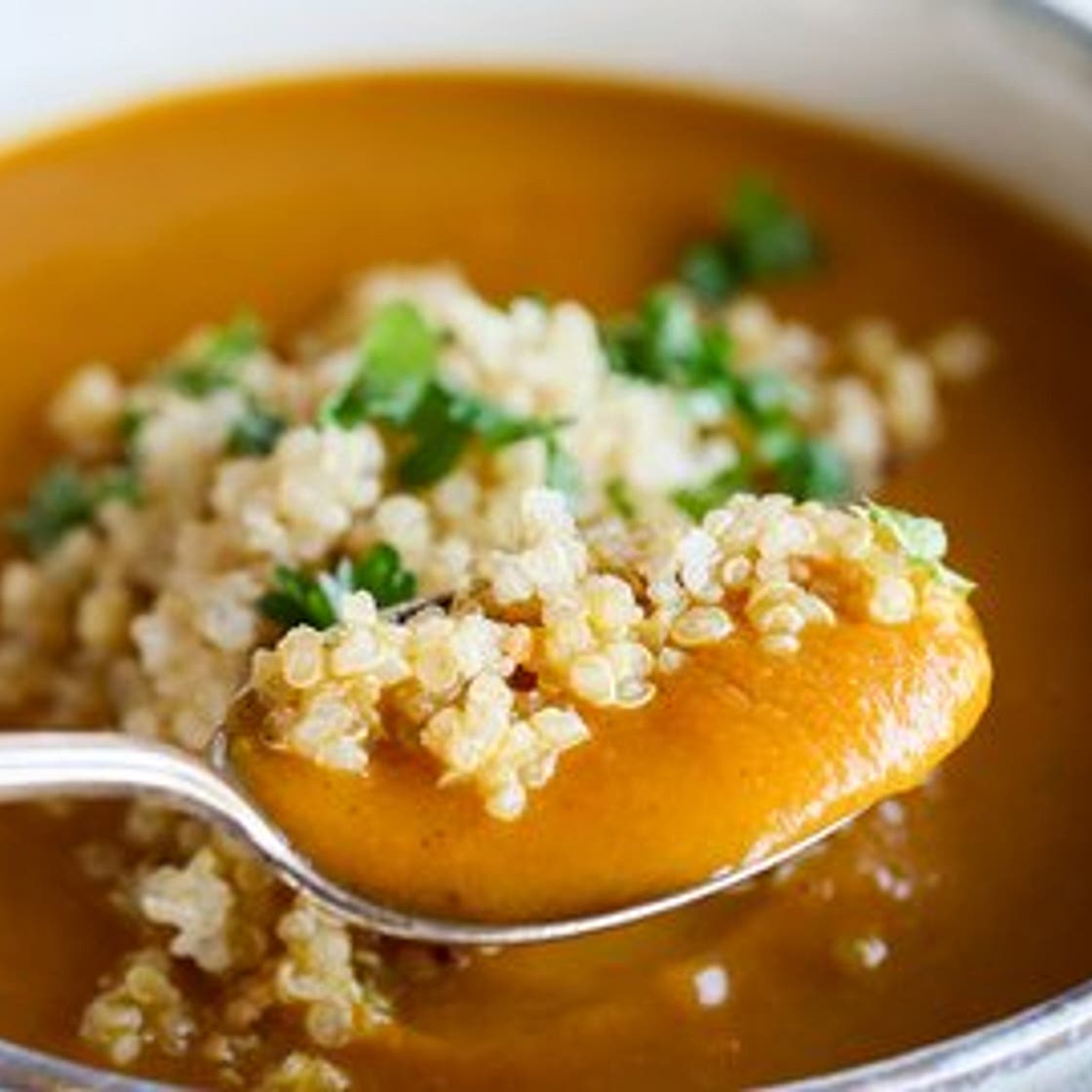 Curried Carrot & Potato Soup