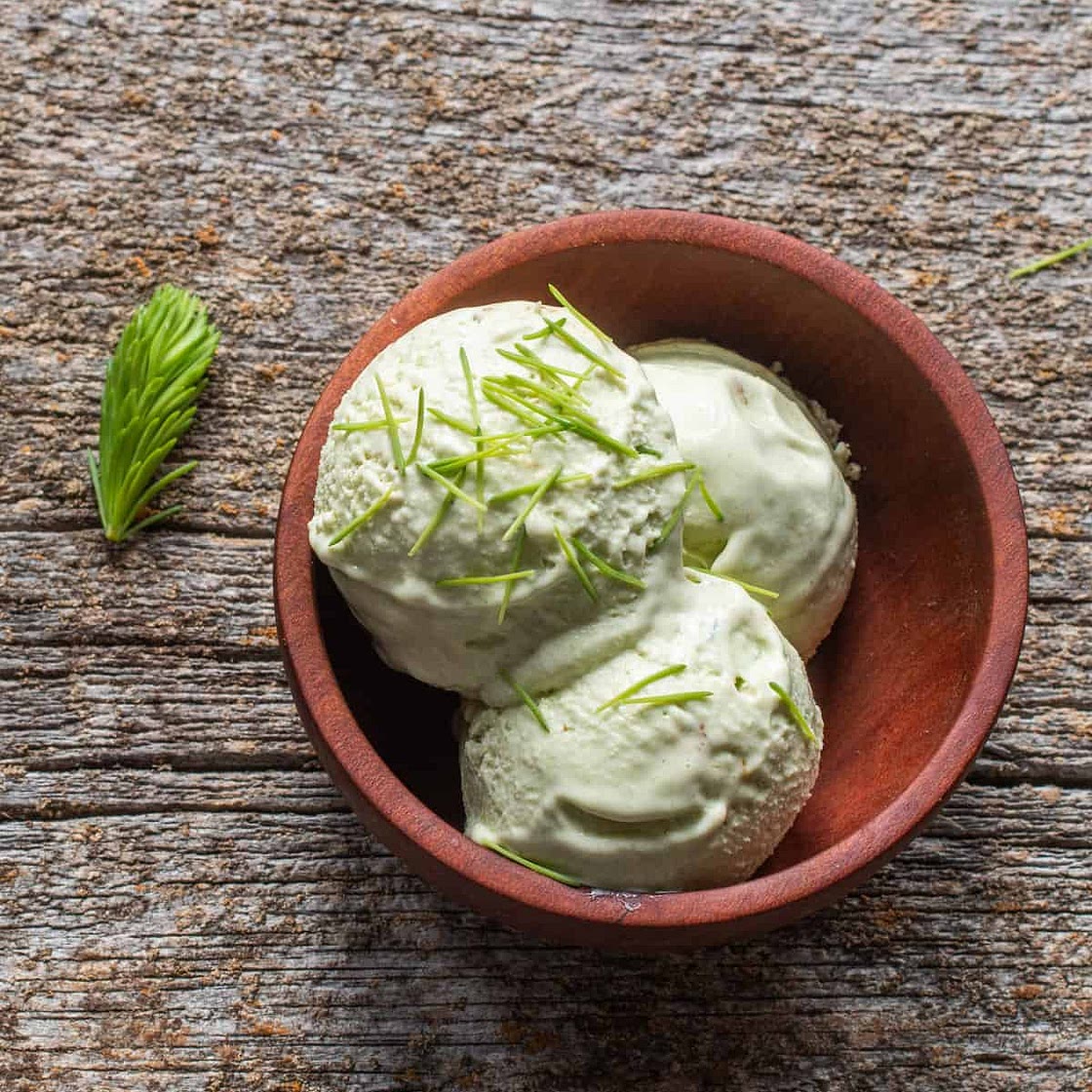 Spruce Tip Ice Cream
