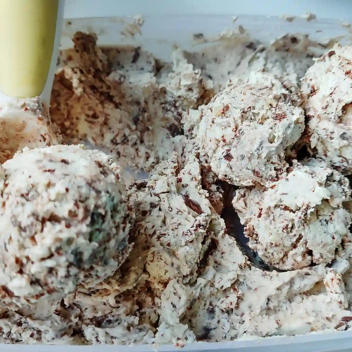 Lavender Stracciatella Ice Cream - A Fragrant Delight Only 4 Ingredients