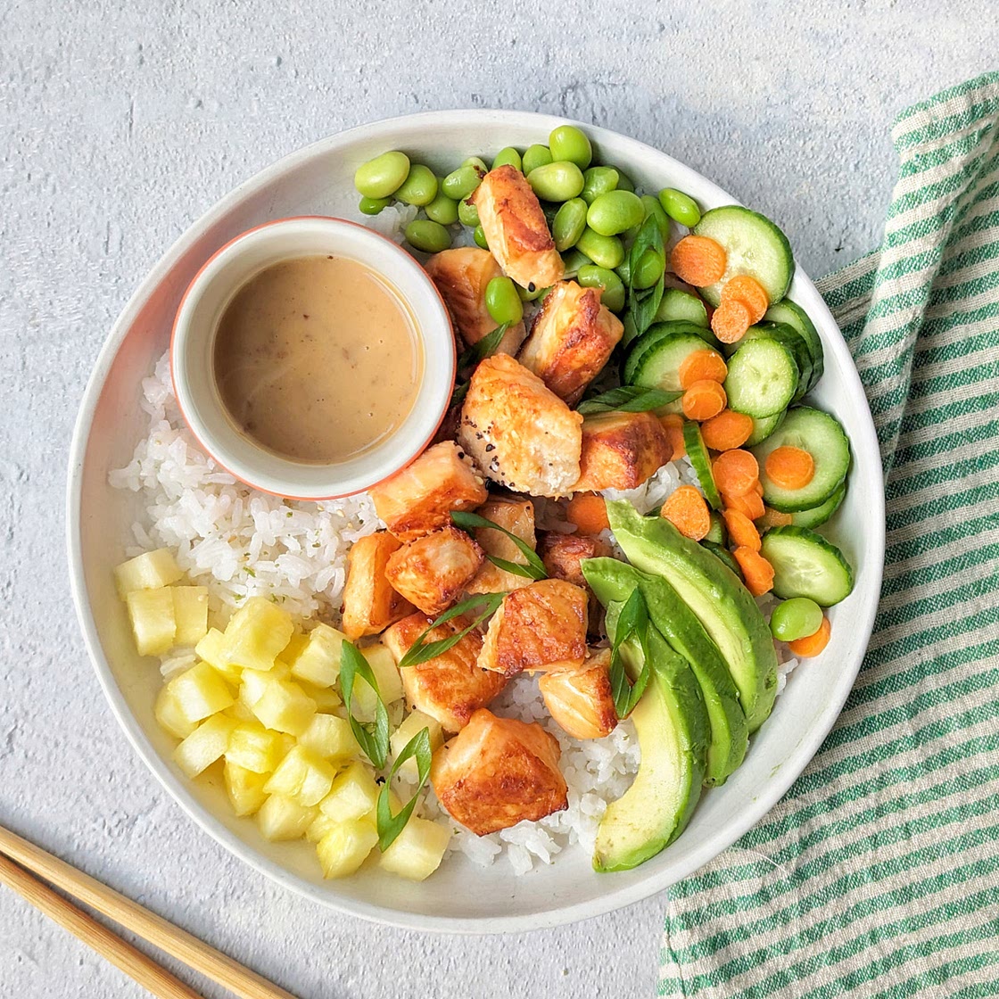 Sesame Salmon Bowl
