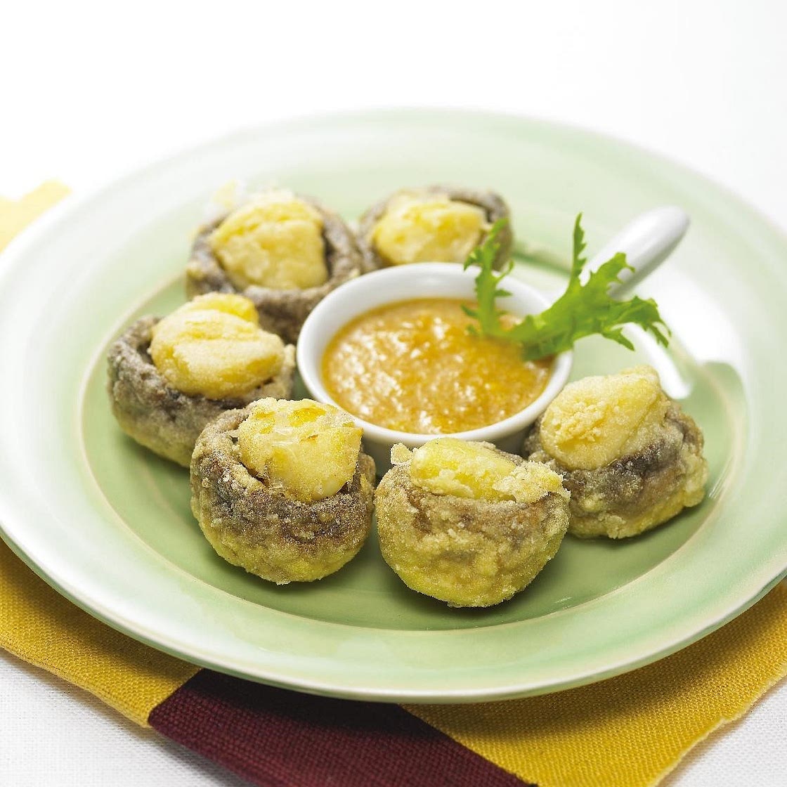 마늘양송이찹쌀튀김 만드는 법