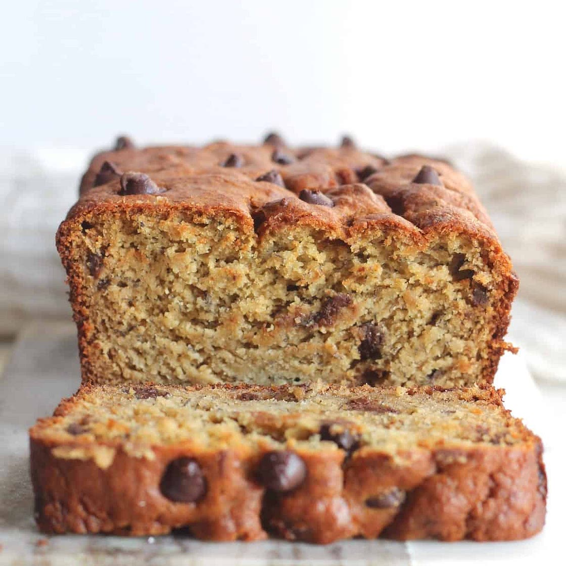 Legit the Best Gluten Free Banana Bread (lower sugar!)